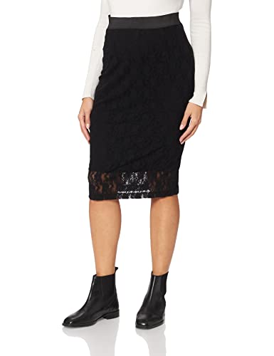 Supermom Damen Skirt OTB Lace Rock, Black-P090, S von Supermom