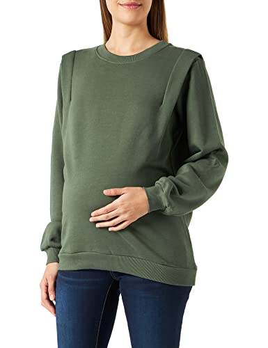 Supermom Damen Sweater Buckley Long Sleeve Pullover, Thyme - P967, 32 EU von Supermom