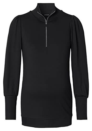 Supermom Damen Top Ashford Long Sleeve T Shirt, Black - P090, 40 EU von Supermom