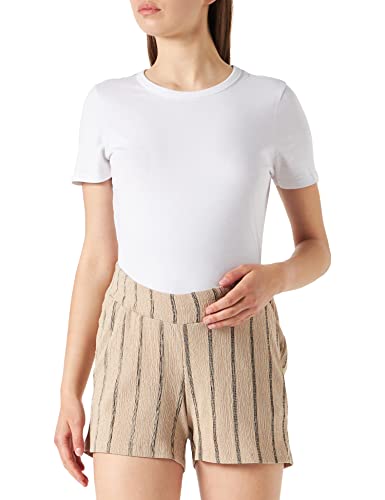 Umstandsshorts Stripe - Farbe: Oxford Tan - Größe: XXL von Supermom