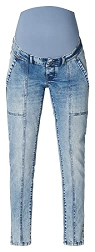 Supermom Straight Umstandsjeans Empire - Farbe: Authentic Blue - Größe: 26 von Supermom