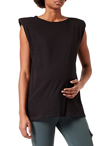 T-Shirt Shoulderpad - Farbe: Black - Größe: M von Supermom