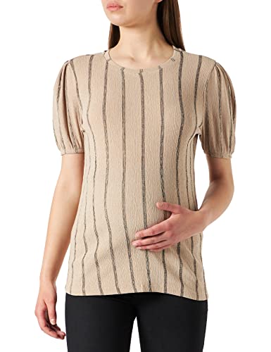 T-Shirt Stripe - Farbe: Oxford Tan - Größe: M von Supermom