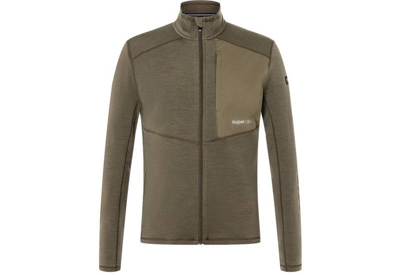 SUPER.NATURAL Fleecejacke Unterjacke M ADVENTURE TRACK von SUPER.NATURAL