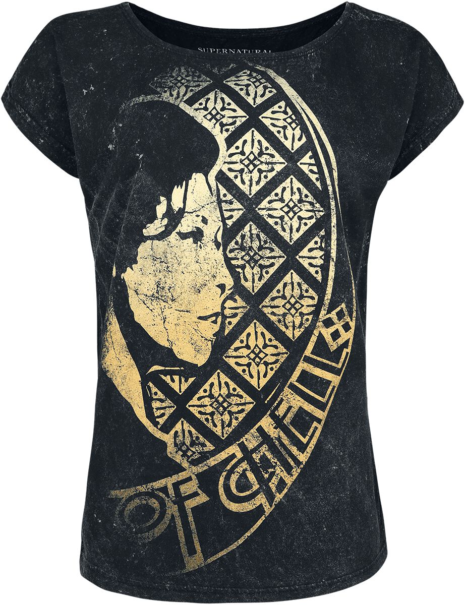 Supernatural T-Shirt - Abbadon - S bis XL - für Damen - Größe S - schwarz  - EMP exklusives Merchandise! von Supernatural