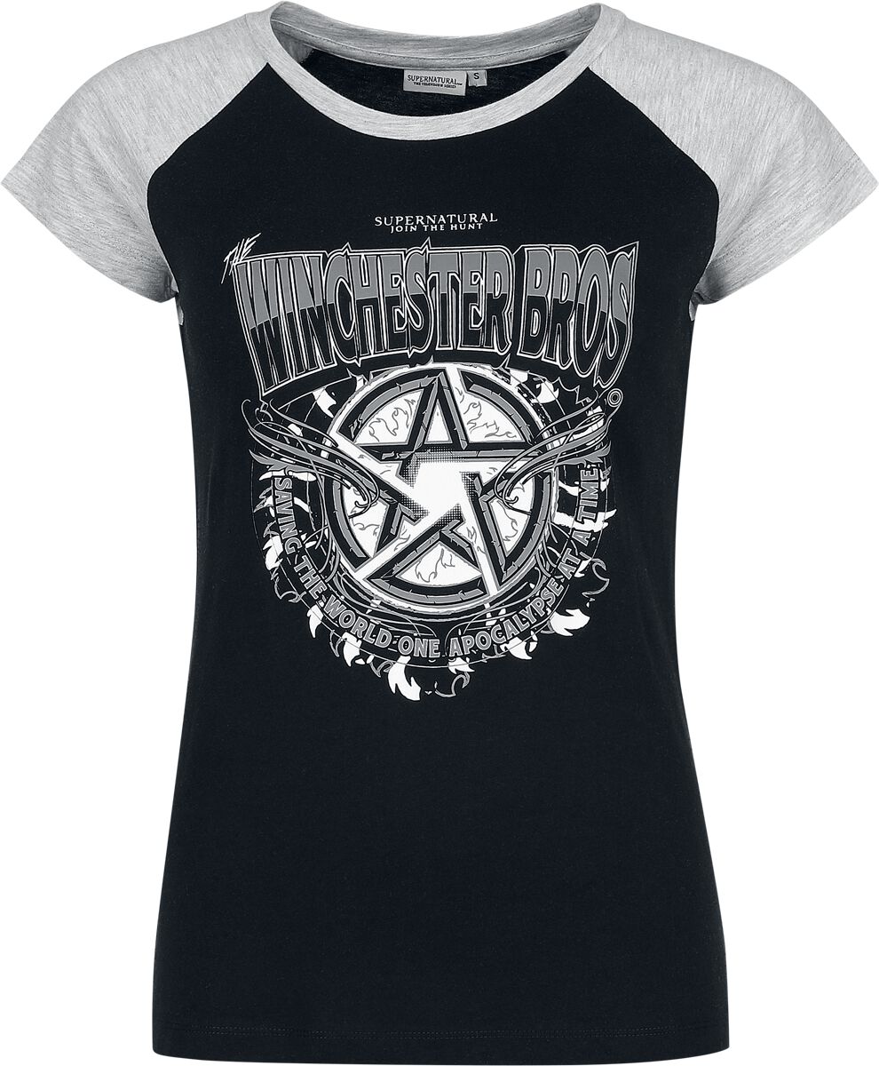 Supernatural T-Shirt - Winchester Bros - S bis 3XL - für Damen - Größe XXL - multicolor - EMP exklusives Merchandise! Supernatural T-Shirt - Winchester Bros - S bis 3XL - für Damen - Größe XXL - multicolor - EMP exklusives Merchandise! von Supernatural