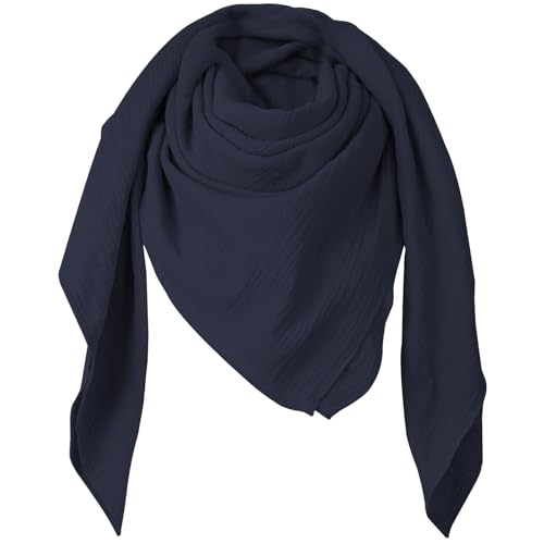 Superora Damen Baumwolle Schals Quadratischer Weiche Schals und Große Winter Warm Wrap Unisex 135 * 135CM von Superora