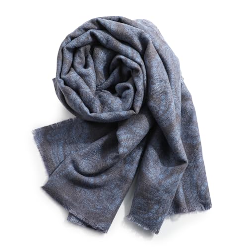 Superora Damen Schals Weiche Warm Stola Herbst Winter Gedruckt Langer Schal Scarf Print Multicolour Paisley Muster 190cm*65cm von Superora