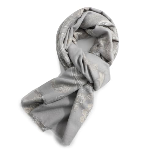 Superora Damen Schals Weiche Warm Stola Herbst Winter Gedruckt Langer Schal Scarf Print Multicolour Paisley Muster 190cm*65cm von Superora