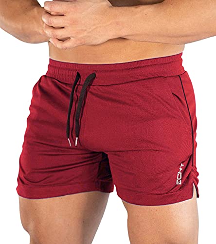 Superora Herren Shorts Sport Hosen Activewear Shorts Laufshorts Trainingshose Fitness Training Outdoor Sporthose mit Tasch von Superora