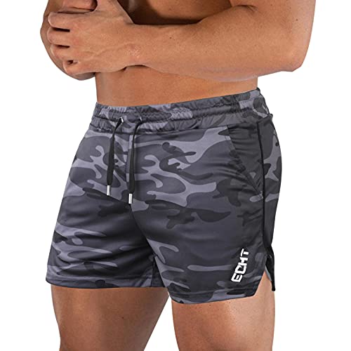 Superora Herren Shorts Sport Hosen Activewear Shorts Laufshorts Trainingshose Fitness Training Outdoor Sporthose mit Tasch von Superora