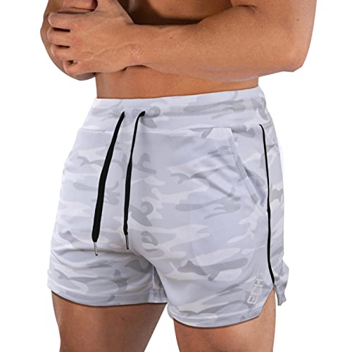 Superora Herren Shorts Sport Hosen Activewear Shorts Laufshorts Trainingshose Fitness Training Outdoor Sporthose mit Tasch von Superora