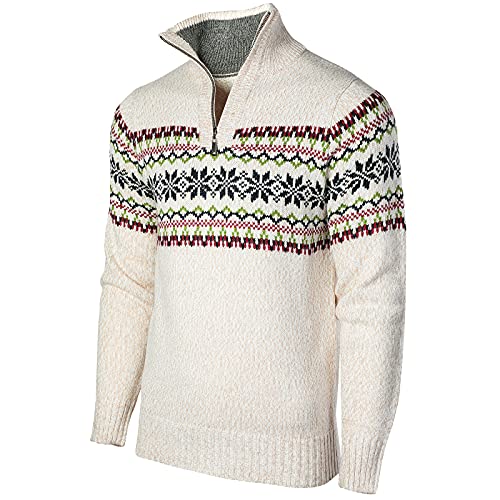 Superora Herren Strickpullover Crewneck Zipper Winterpullover Pullover Superora Herren Strickpullover Crewneck Zipper Winterpullover Pullover von Superora