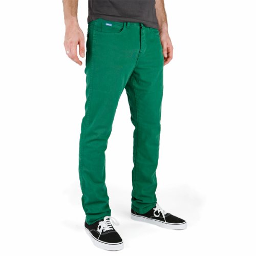 Superslick Tight Color Pant Slim Jeans Green, Gree von Superslick