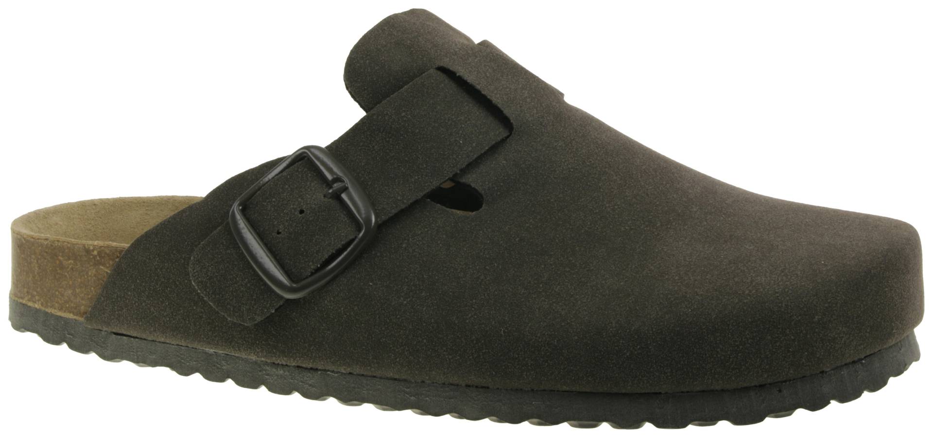 Bio Clogs Herren DK. GREY - Gr. - 47 von Supersoft