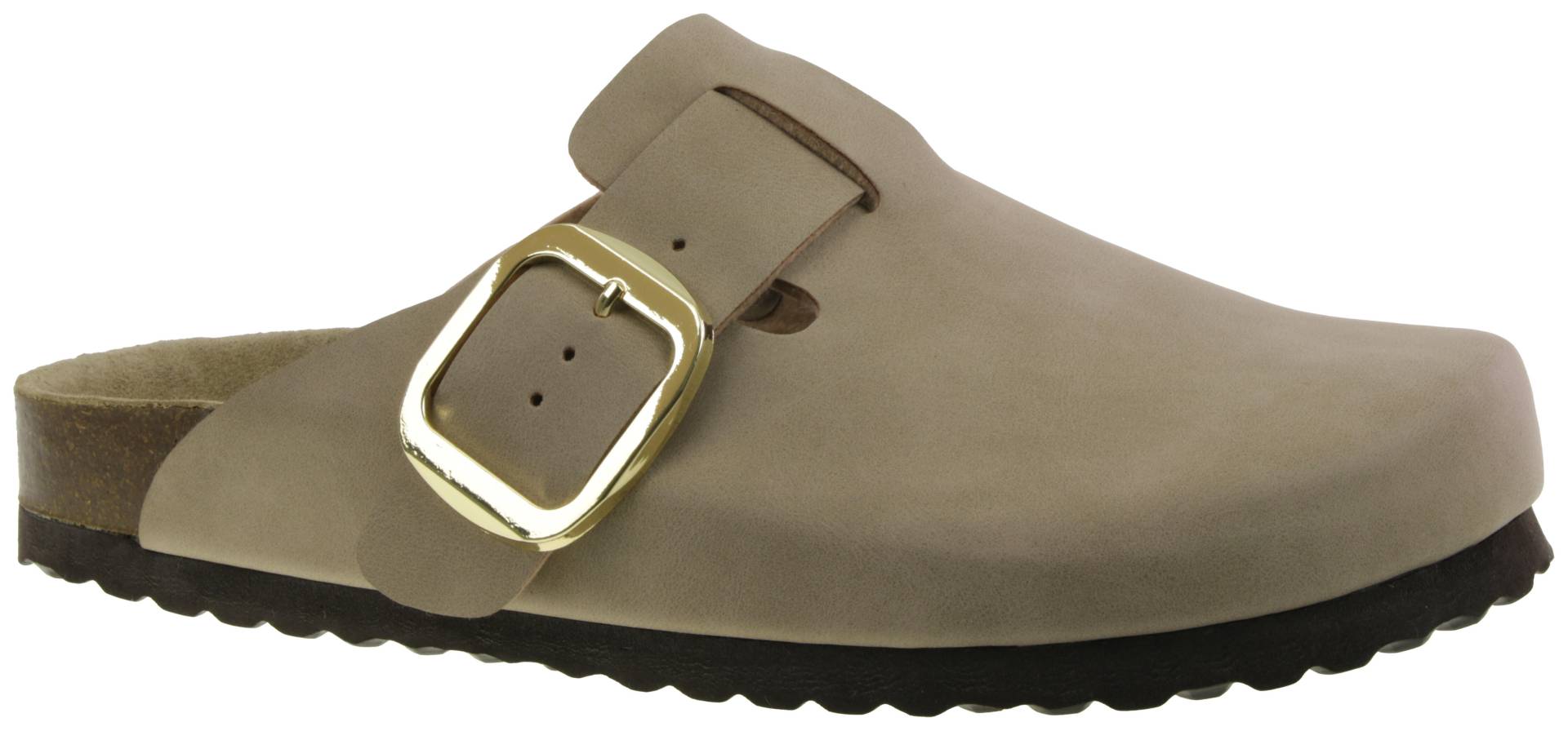 Bio Damen Clogs TAUPE - Gr. - 38 von Supersoft