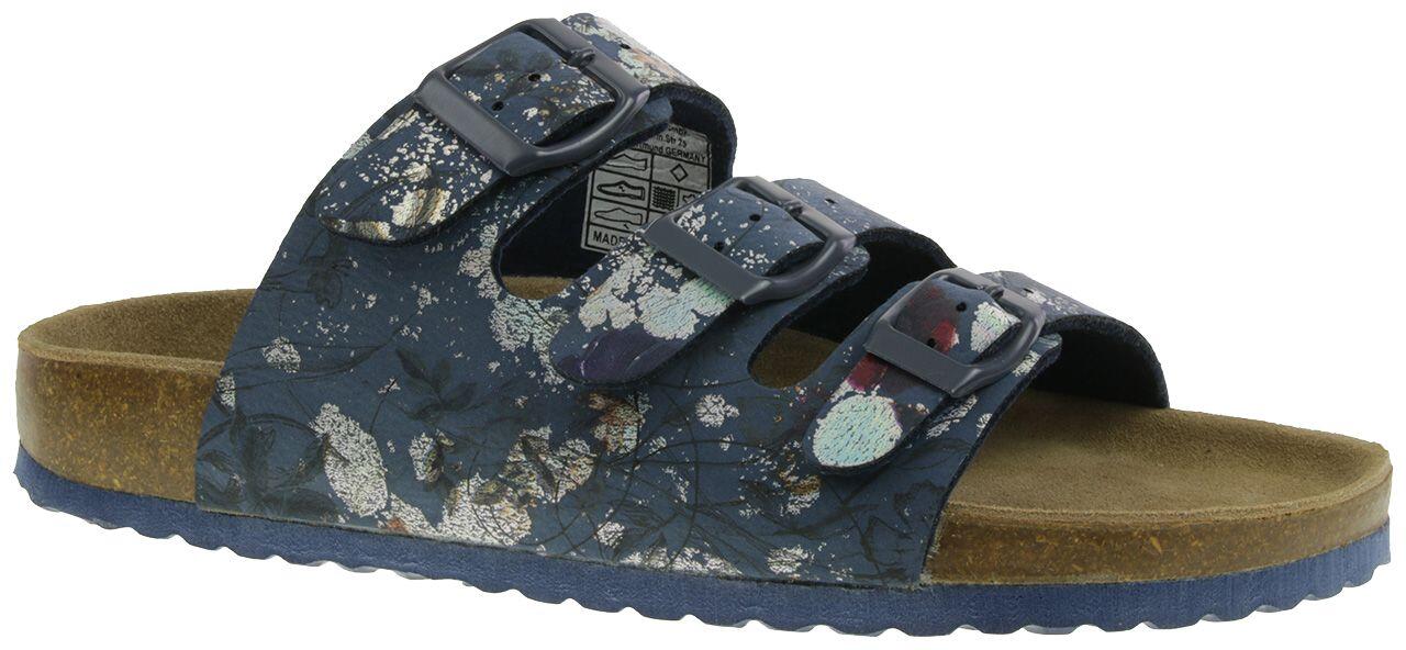 Bio Damen flach1,55 BLUE - Gr. - 37 von Supersoft