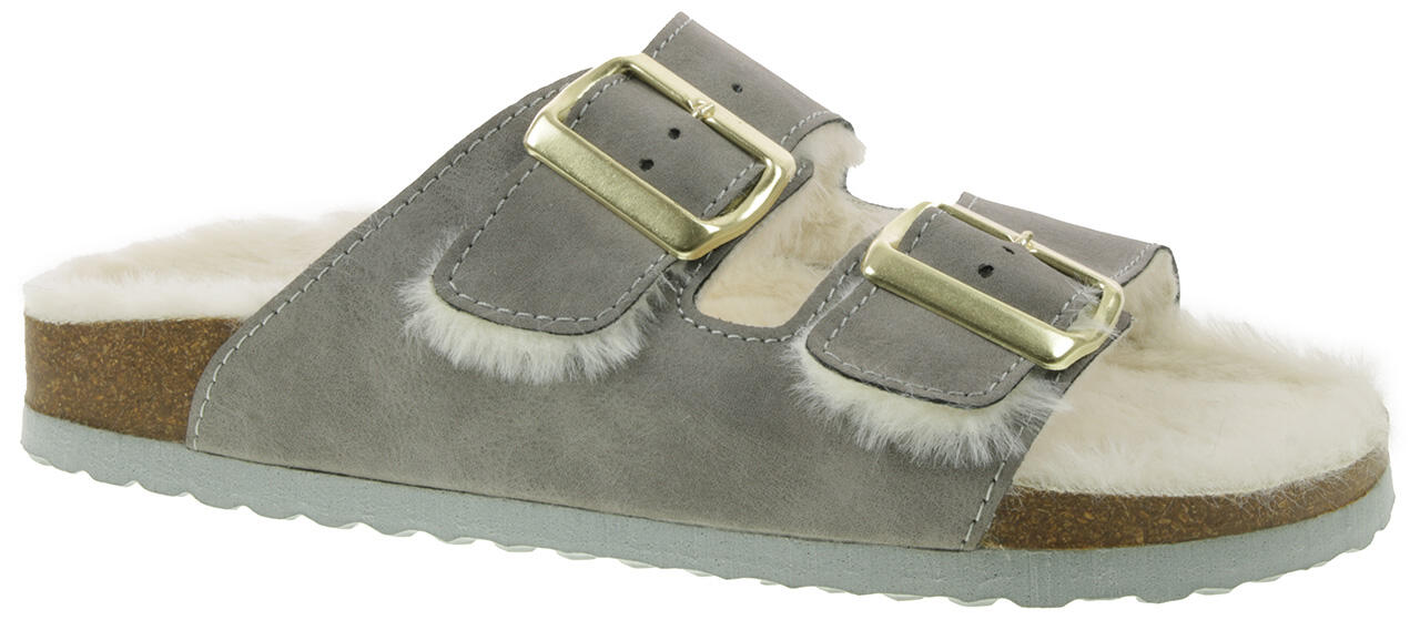 Bio Damen flach1,55 LT. GREY - Gr. - 40 von Supersoft