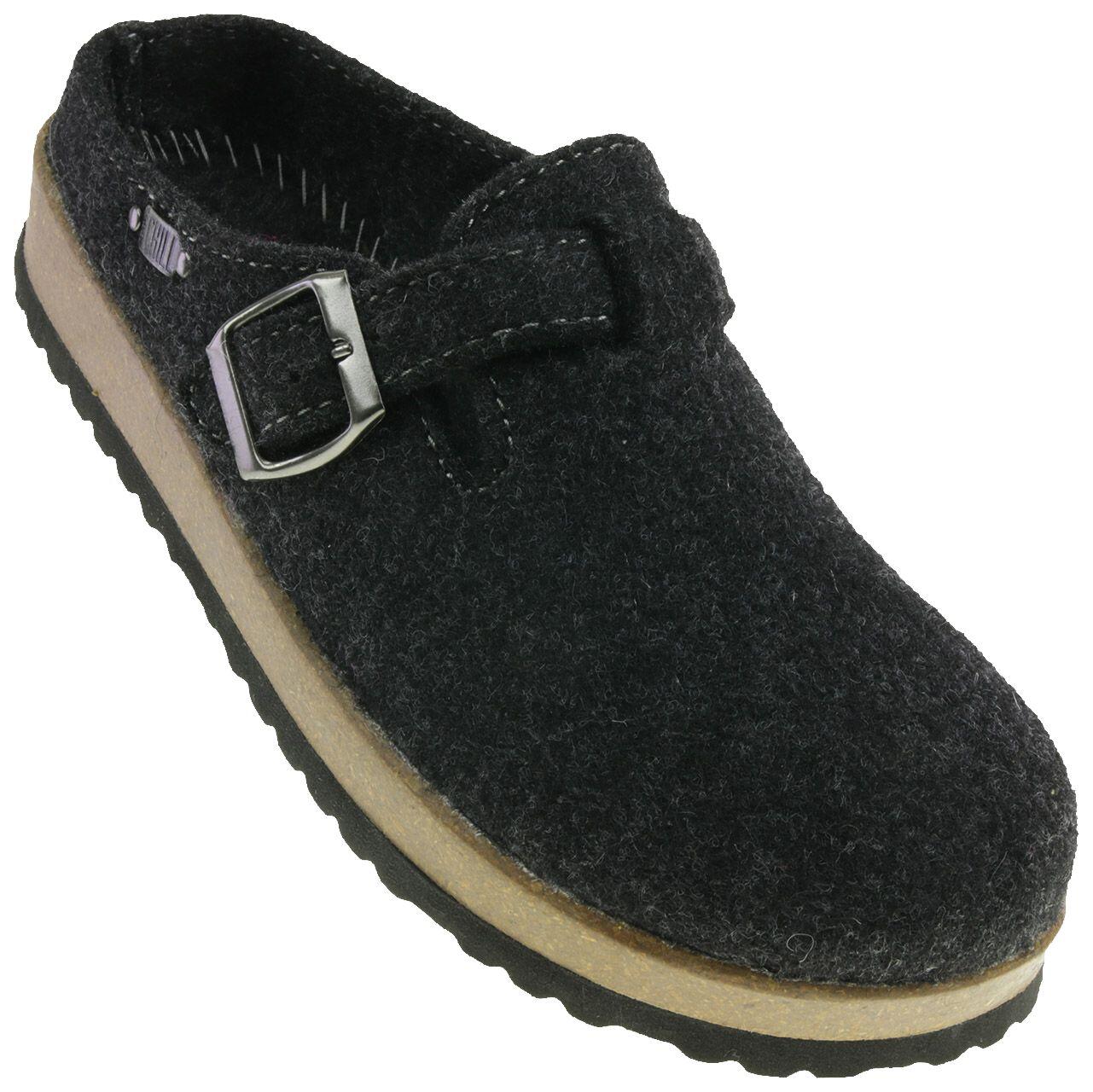 Damen Hausschuhe DK. GREY - Gr. - 37 von Supersoft