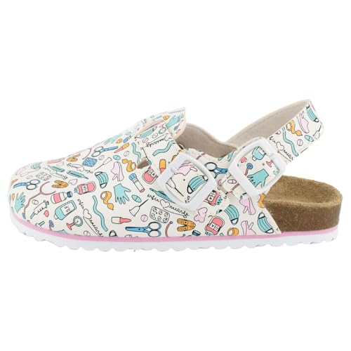 Supersoft - Classic - Clogs (40 EU Mehrfarbig) von Supersoft