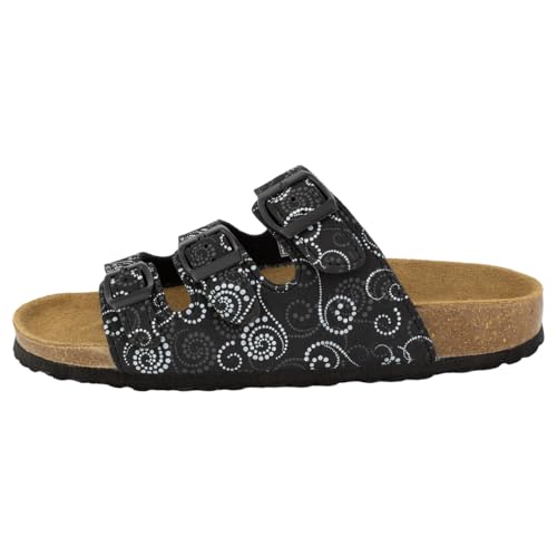 Supersoft - Classic - Pantoletten (37 EU Schwarz) von Supersoft