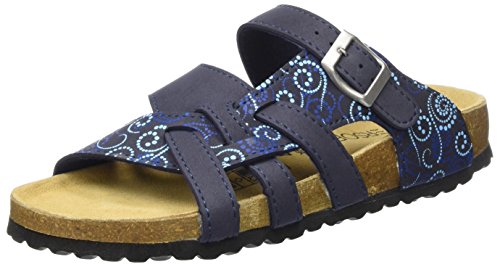 Supersoft Damen 274 147 Pantoffeln, Blau (Navy Multi), 36 EU von Supersoft