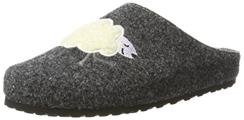 Supersoft Damen 522 218 Pantoffeln, Grau (Dk. Grey), 38 EU von Supersoft