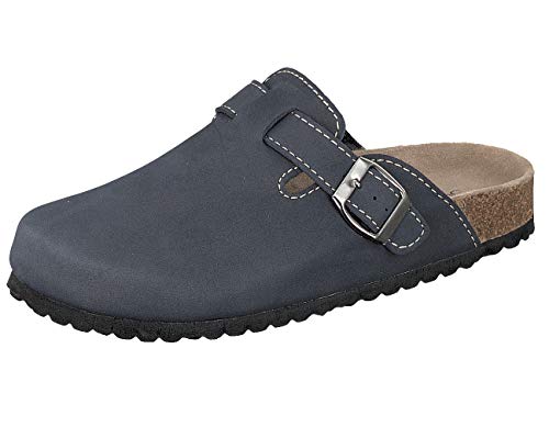 Supersoft Damen Clogs Hausschuhe Pantoffeln 276-002 in Blue (36 EU) von Supersoft