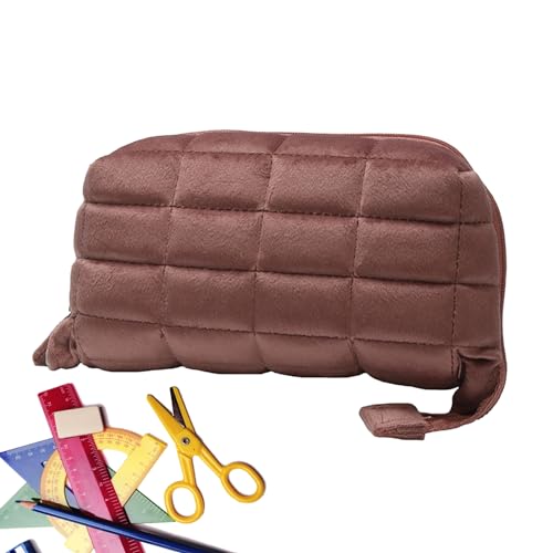 Pillow Makeup Bag | Pillow Shape Toiletry Bags Makeup Organizer Bag for Women Girls,Carry-on Pillow Shape Toiletry Bags Makeup Organizer Bag,Large Capacity Pencil Case Storage Bag von Suphyee