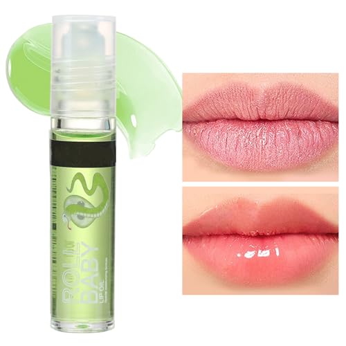 Rollöl für die Lippen,4 ml transparentes Lippenöl mit Duft - Winterkosmetik für Erwachsene und Kinder, klares Lippenpflegeöl für Treffen, Verabredungen, Einkaufen, Reisen Suphyee von Suphyee