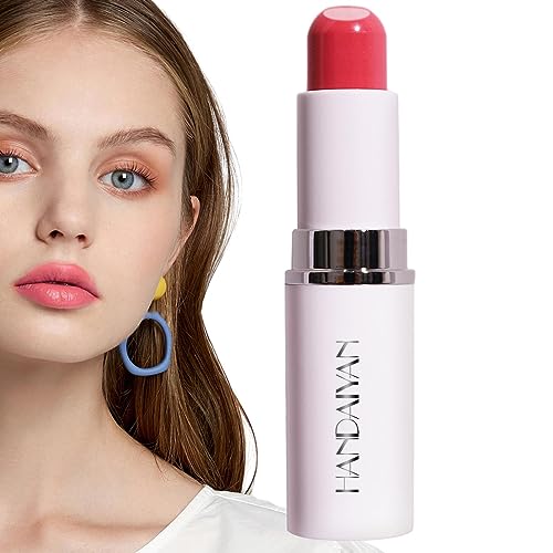 Samtmatte Lippenglasur - 5,5 g tragbares 2-in-1-Lippenstift-Make-up für Frauen | Feuchtigkeitsspendender Lippenfleck-Tönung, natürlich pralle Lippenfarbe, Make-up, Schönheitskosmetik, Suphyee von Suphyee