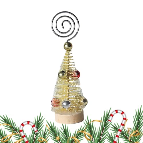 Weihnachtsbaum-Notizhalter - Mehrzweck- -Weihnachtsbaum zum Befestigen von Fotos,Saisonale Dekorationen für Couchtisch, Esstisch, Nachttisch, Arbeitstisch, Schlafsaal Suphyee von Suphyee