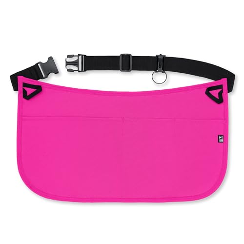 SupplyMaid Professionelle Reinigungsschürze mit 3 Taschen, wasserdicht, für professionelle Reiniger, wie ein Reinigungs-Caddy um Ihre Taille, Knallpink (Hot Pink), Small von SupplyMaid