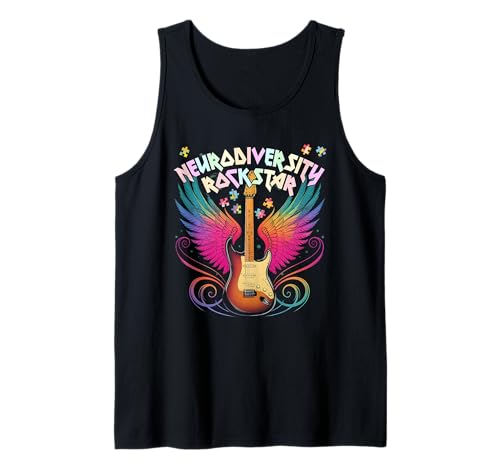 Niedliche Autismus-Lehrer-Mama Neutralvielfalt Rockstar Definition Tank Top Niedliche Autismus-Lehrer-Mama Neutralvielfalt Rockstar Definition Tank Top von Support Inclusion Crew OT ABA Appreciation