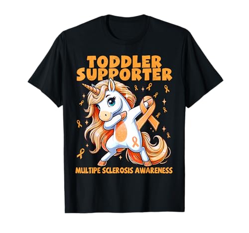 Kinder Kleinkind Unterstützer Einhorn Multiple Sklerose Bewusstsein T-Shirt Kinder Kleinkind Unterstützer Einhorn Multiple Sklerose Bewusstsein T-Shirt von Support Multiple Sclerosis Awareness