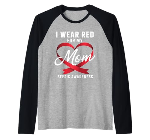 Sepsis Bewusstsein Sepsis Mama Septikämie Raglan von Support Sepsis Awareness Month