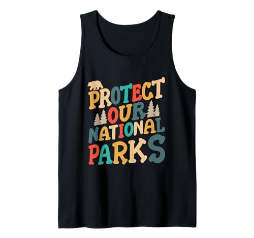 Schützen Sie unsere Nationalparks in den USA, Camping-Liebhaber, Herren, Damen, Kinder Tank Top Schützen Sie unsere Nationalparks in den USA, Camping-Liebhaber, Herren, Damen, Kinder Tank Top von Support USA National Parks Conservation Apparel