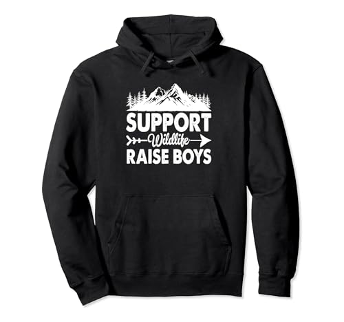 Support Wildlife Raise Boys – Mutter Mama Papa Eltern Pullover Hoodie von Support Wildlife Raise Boys Apparel