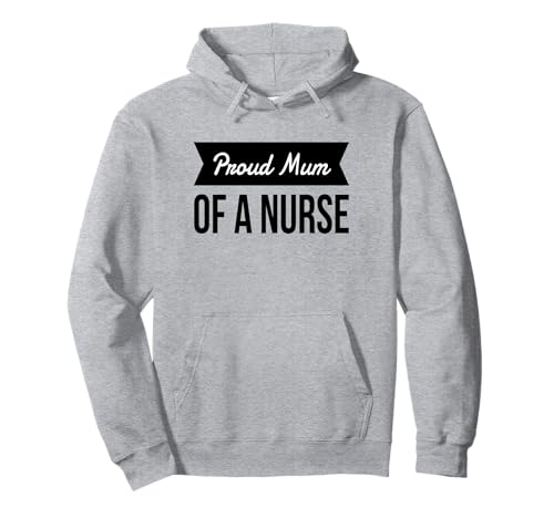 Top „Proud Mama of a Nurse“ Pullover Hoodie Top „Proud Mama of a Nurse“ Pullover Hoodie von Support out Heroes