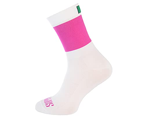 Support Herren Radsocken atmungsaktive Technologie rutschfeste Faser Unisex lustige Muster Radfahrer Zubehör für Wandern Laufen Klettern Radfahren Essentials, Giro 36-38 EU von Support