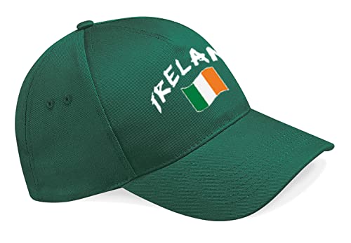 Supportershop Unisex Irland Baseballkappe, grün, One Size von Supportershop