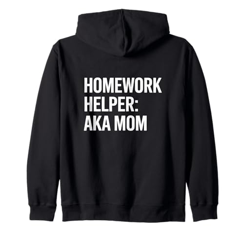 Hausaufgabenhelfer AKA Mama Schule Lehrer Bildung Kapuzenjacke von Supportive Mothers Student Learning Educators