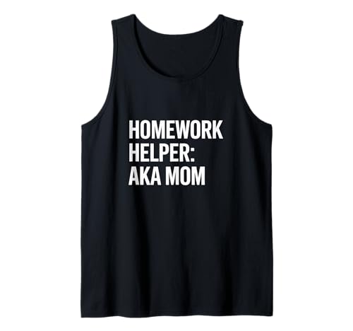 Hausaufgabenhelfer AKA Mama Schule Lehrer Bildung Tank Top von Supportive Mothers Student Learning Educators