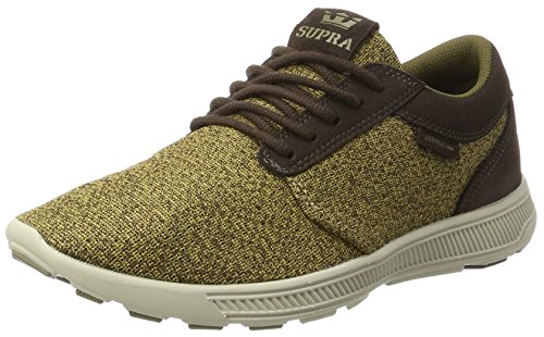 Supra Herren Hammer Run Sneaker, Braun (Demitasse-Bone), 41 EU von Supra