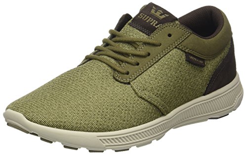 Supra Herren Hammer Run Sneaker, Grün (Olive-Bone), 41 EU von Supra