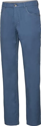 Suprax Chino Hose Herren, Freizeithose Herren aus edler Pima-Baumwolle, extra leichte Sommerhose Herren in Regular Fit Passform mit Stretch, Blau, Gr. 58 von Suprax