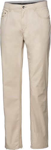 Suprax Chino Hose Herren, Freizeithose Herren aus edler Pima-Baumwolle, extra leichte Sommerhose Herren in Regular Fit Passform mit Stretch, Kitt, Gr. 24 von Suprax