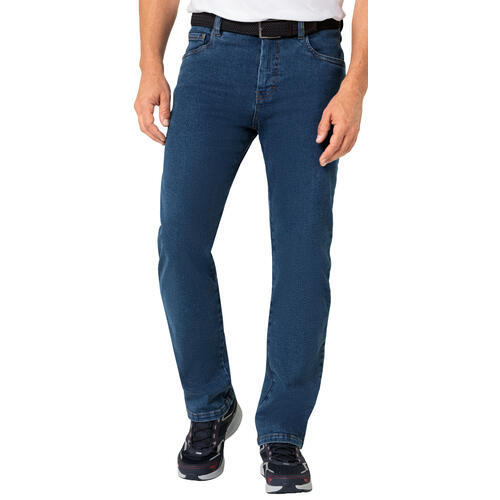 Suprax Herren Superstretch-Jeans mit Gürtel von Suprax