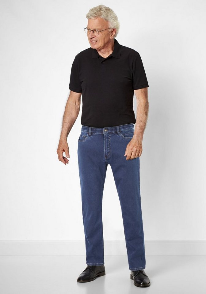 Suprax Regular-fit-Jeans Jeans mit Komfort-Dehnbund und Sicherheitstasche von Suprax
