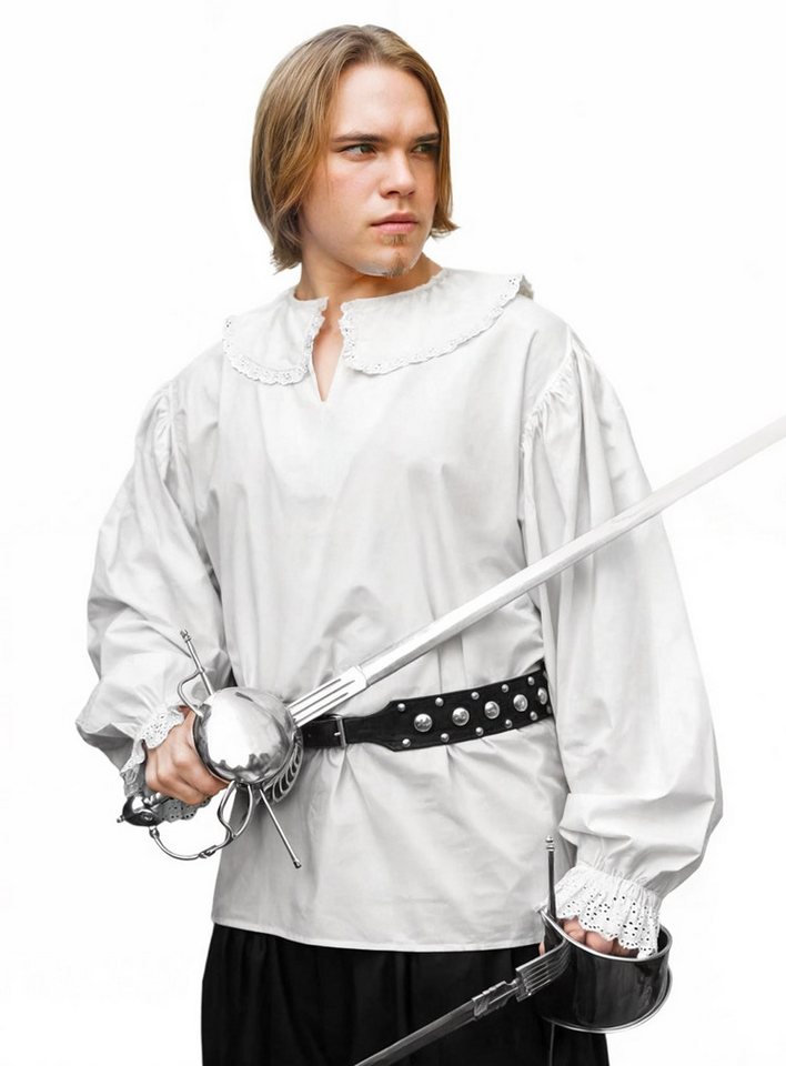 Supreme Replicas T-Shirt Musketier Hemd Ein lässiges Rüschenhemd für den Musketier von Welt! Supreme Replicas T-Shirt Musketier Hemd Ein lässiges Rüschenhemd für den Musketier von Welt! von Supreme Replicas